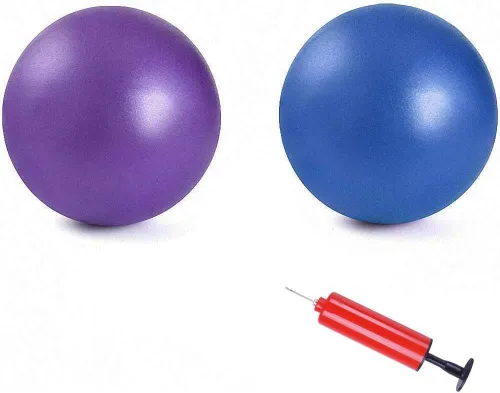 2 mini pelotas de ejercicio – Pelotas de Pilates pequeñas de grado profesional anti estallido resistente y antideslizante para yoga, fitness,