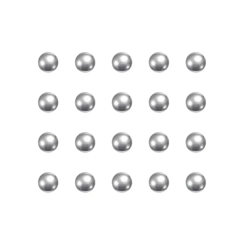 Miniatura 11 de uxcell 30 bolas de rodamiento de acero cromado de 0.079 in de precisión G5
