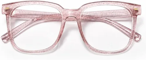Miniatura 21 de PANNER Gafas cuadradas de gran tamaño con bloqueo de luz azul para mujeres y hombres, antirreflejos, reducen la fatiga ocular, gafas de computadora