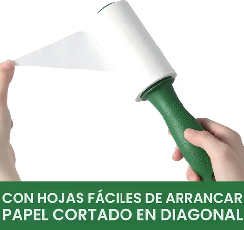 Miniatura 3 de Fedicelly Rodillos extra pegajosos para eliminar pelusas de mascotas, para lavandería, ropa, muebles, alfombras, total de 400 hojas, recambios