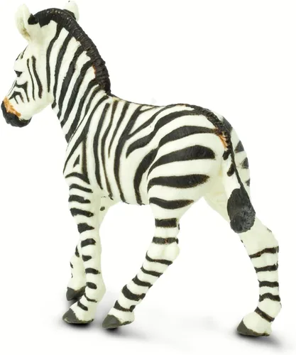 Miniatura 4 de Safari Ltd. Figura de potro de cebra, figura realista de 3.5 pulgadas, juguete educativo para niños, niñas y niños a partir de 3 años