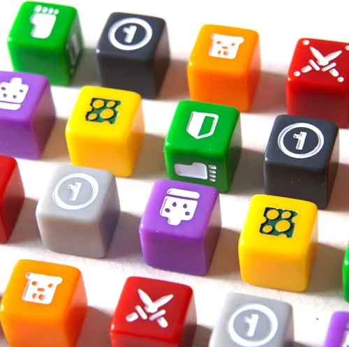 Miniatura 5 de AEG Juego de mesa Cubitos Juego de carreras de dados galardonado Empuja tu suerte para toda la familia 2-4 jugadores A partir de 10 años