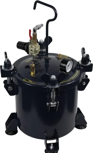 Miniatura 4 de CALIFORNIA AIR TOOLS 255C - Olla a presión de 2.5 galones para fundición, azul y compresor de aire portátil ligero y silencioso CAT-1P1060S