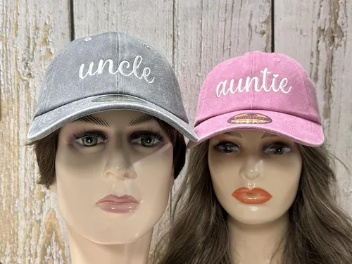 Miniatura 19 de Sombreros bordados para tío tía, abuelo, abuela, mamá, mini
