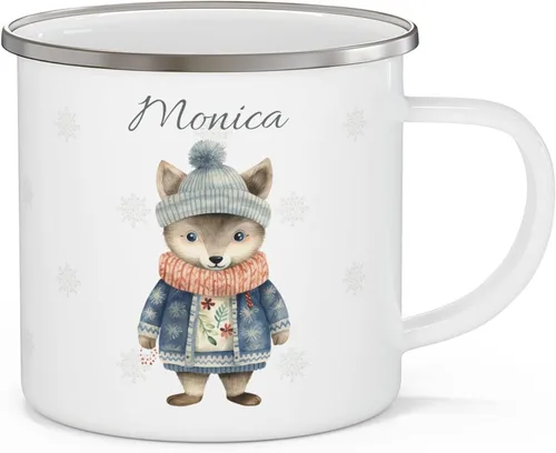Miniatura 10 de Taza de café personalizada de acero inoxidable de 12 onzas, taza de chocolate caliente personalizada/cereales, ideas de regalo para niños, 1 Gato