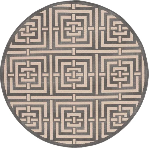 Miniatura 8 de SAFAVIEH Courtyard Collection CY6937 - Alfombra decorativa para interiores y exteriores, impermeable, fácil de limpiar, 2 pies 3 pulgadas x 6 pies 7