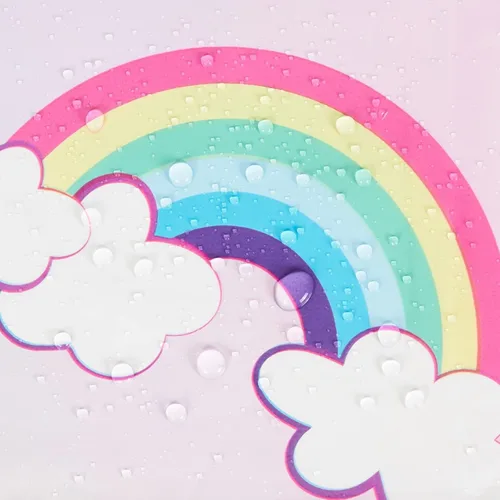 Miniatura 5 de WERNNSAI 2 manteles de unicornio – Decoración de cumpleaños de unicornio, mantel de arco iris, decoración de mesa de arco iris para niños y niñas