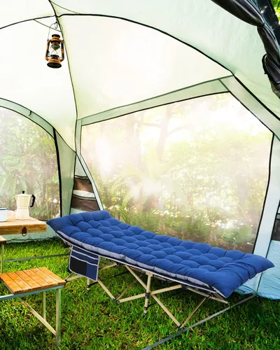 Miniatura 8 de Sportneer Catre de camping: Catres de camping de doble capa Oxford 1200D para adultos - Catres plegables resistentes para camping, tienda