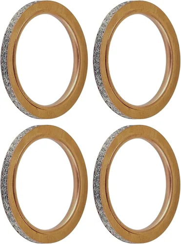 Miniatura 5 de Caltric Juntas de tubo de silenciador compatibles con Yamaha R1 YZF-R1 Yzfr1 1998-2020