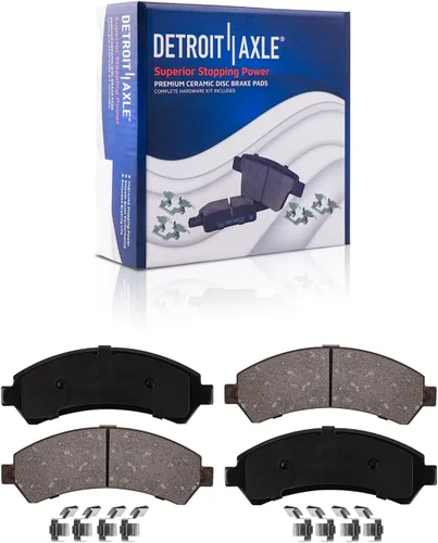 Miniatura 24 de Detroit Axle - Pastillas de freno traseras para Kia Sportage 2017-2022, Hyundai Tucson 2016-2021, pastillas de freno de cerámica 2018 2019 2020