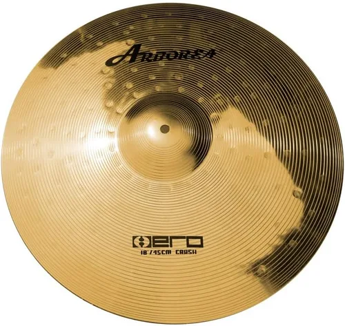Miniatura 5 de Juego de platillos de aleación de bronce Arborea B20 Serie Butcher 5 piezas 14" Hihats 16" Crash 18" Crash 20" Ride, hecho a mano para bateristas