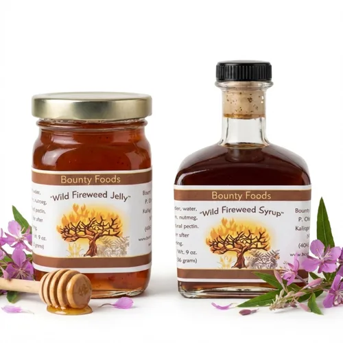 Miniatura 6 de Montana Fireweed Jelly - Desayuno de postre esencial de 9 onzas cultivadas y recogidas a mano en la naturaleza de Bounty Foods - Sin gluten sin OMG