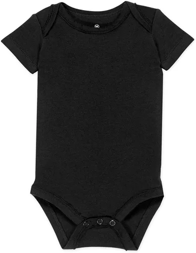Miniatura 2 de HonestBaby Body unisex de algodón orgánico de manga corta para bebé, paquete múltiple