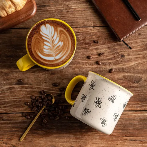 Miniatura 3 de AmorArc Tazas de café de cerámica grandes de 22 onzas, tazas de sopa de gran tamaño con mango grande para hombres, mujeres, papá, mamá, taza grande