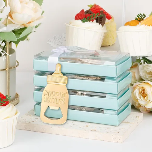 Miniatura 7 de 24 paquetes de abridores de botellas Poppin para regalos de baby shower, regalos de devolución para baby shower de niño, decoraciones y recuerdos