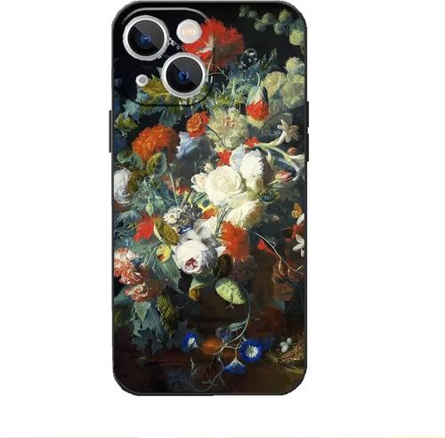 Miniatura 12 de Monet The Artist's Garden in Argenteuil Flower Landscape - Funda protectora delgada para iPhone 13, para mujeres y hombres, funda protectora delgada