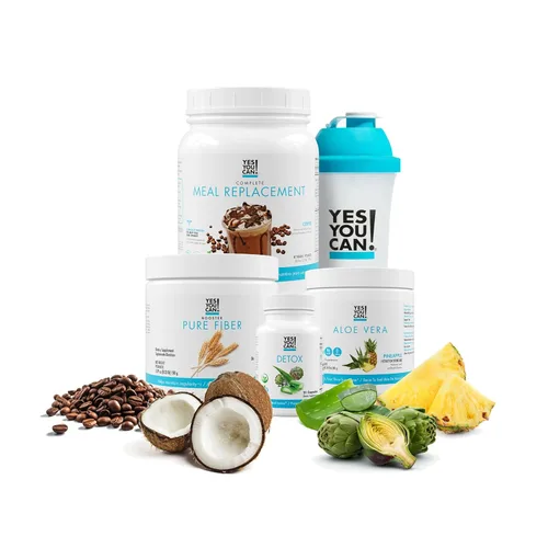 Miniatura 11 de Yes You Can! Kit Detox Plus, Sustituto de Comida de Fibra Pura para Limpieza Diaria, Mezcla para Bebida, Potenciador de Batido y Suplemento, Kit