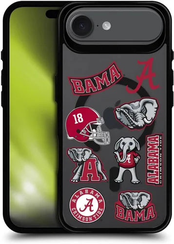 Miniatura 121 de Head Case Designs Funda de gel suave con licencia oficial de la Universidad de Alabama UA Collage compatible con Apple iPhone 13 Pro Max