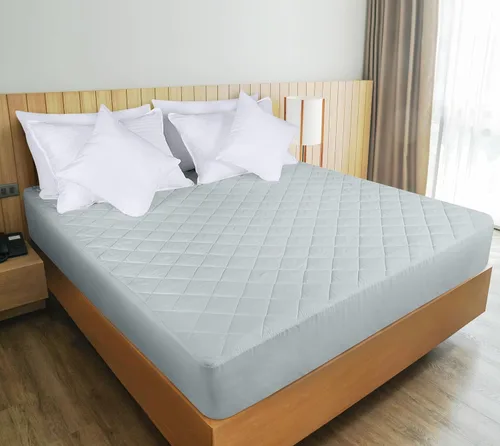 Miniatura 6 de Utopia Bedding - Cubrecolchón acolchado ajustado, protector y cubierta de colchón elástico con bolsillo profundo que se estira hasta 16 pulgadas