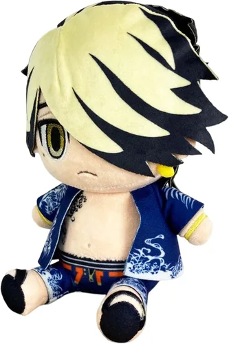 Miniatura 3 de Great Eastern Entertainment Tokyo Revengers - Hanemiya Kazutora Pose Sentada Pose Felpa 7" H