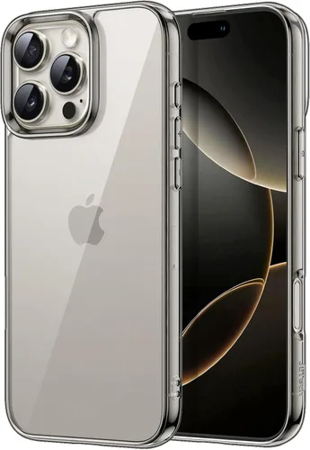 Miniatura 9 de JETech - Funda para iPhone 16e de 15,5 cm 2025, cubierta a prueba de golpes sin amarillamiento, parte trasera transparente antiarañazos