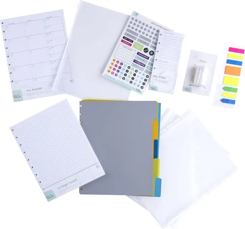 Miniatura 24 de Talia - Repuestos para cuaderno de espiral (páginas punteadas, Junior (5.5 x 8.5 pulgadas))