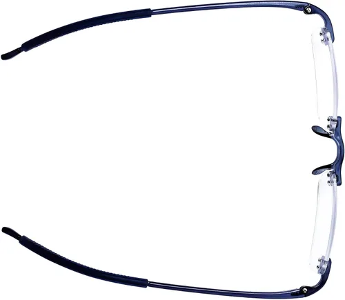 Miniatura 4 de Visualites Lentes de lectura para computadora de lectura ligeros sin montura para filtrar la luz azul para hombres y mujeres Azul marino