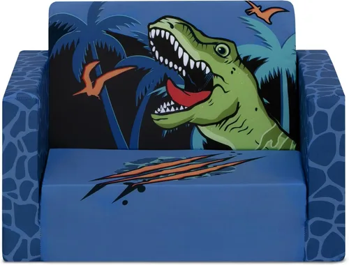 Miniatura 13 de Delta Children Dinosaur Cozee Silla Plegable para Relajarse - Convertible 2 en 1, Ligera y Portátil, de Silla a Tumbona para Niños Pequeños y Niños