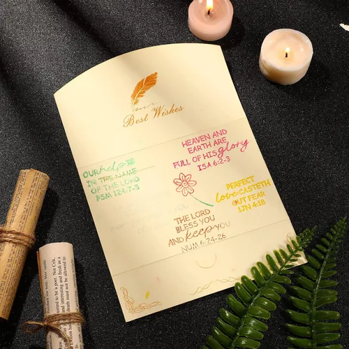 Miniatura 4 de Juego de 2 hojas de sellos transparentes para el día del padre cristiano, versículo bíblico, simpatía, sentimiento, álbum de recortes, escritura