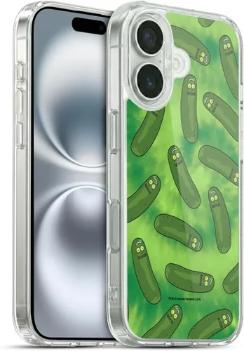 Miniatura 40 de Head Case Designs Funda de gel con licencia oficial de Rick and Morty Aliens Season 3 [protección de grado militar] compatible con Apple iPhone 12