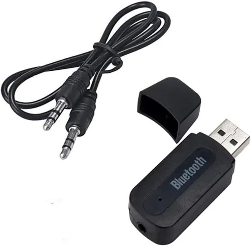 Miniatura 2 de USB 2.1 inalámbrico Bluetooth 0.138 in AUX audio estéreo música coche receptor adaptador PC