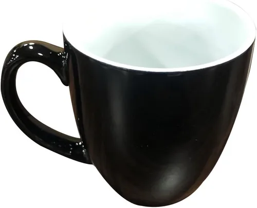 Miniatura 2 de GiftsForYouNow Any Message Here Black Bistro - Taza de café personalizada, taza de café de cerámica, 16 onzas, taza de café con nombre