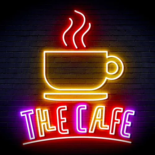 Miniatura 22 de ADVPRO Coffee – The Cafe Extra-Large Ultra-Bright LED Neon Sign - Blue & Red - st16s54-fn-j0026-br