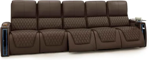 Miniatura 69 de Seatcraft Apex Zero-Gravity CoolZero - Asiento de cine en casa de cuero italiano, reposacabezas eléctrico, lumbar eléctrico, reclinable eléctrico