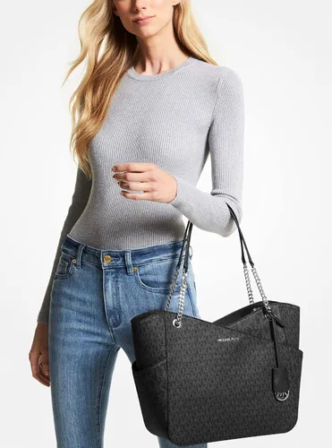 Miniatura 7 de Michael Kors Jet Set - bolsa de hombro para viaje con cadena grande cartera triple Michael Kors Jet Set