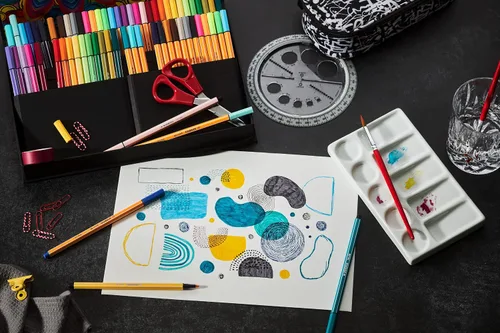 Miniatura 7 de STABILO - Set creativo - punto 88 y bolígrafo 68 - ARTY - Paquete de 68 - Colores surtidos