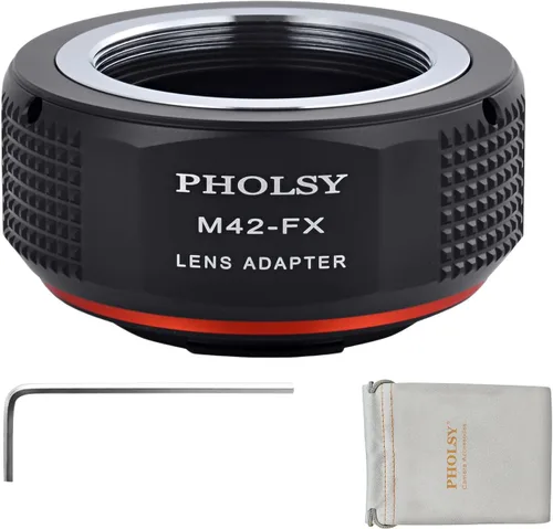 Miniatura 11 de PHOLSY Adaptador de montaje de lente AF a Fuji X con anillo de control de apertura compatible con lente Sony A Minolta AF a cámara Fuji X Mount