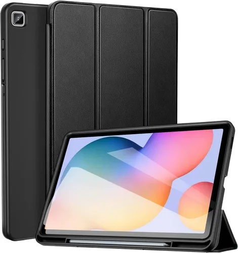 ZtotopCases Funda para Galaxy Tab S6 Lite de 10.4 pulgadas 2024/2022/2020 con soporte para bolígrafo, función de encendido y apagado automático,