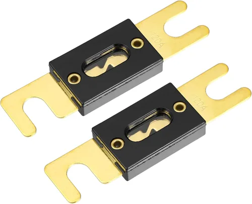 Miniatura 10 de X AUTOHAUX 2 fusibles de repuesto 125A ANL fusibles para coche, camión, motocicleta, barco, CD de audio