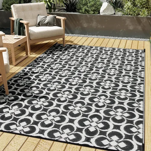 Miniatura 53 de HUGEAR Alfombra para RV Exterior Tapete Impermeable Alfombras para Exteriores 9'x12' para Patios Liquidación Alfombra Exterior Alfombras de Camping