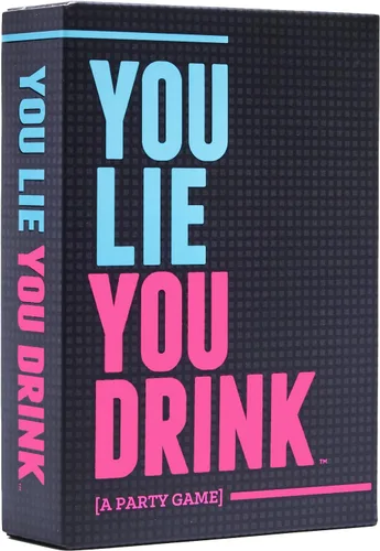 DSS Games You Lie You Drink - El juego de beber para personas que no pueden mentir [para la noche de juegos, preames, grupos de amigos y más]