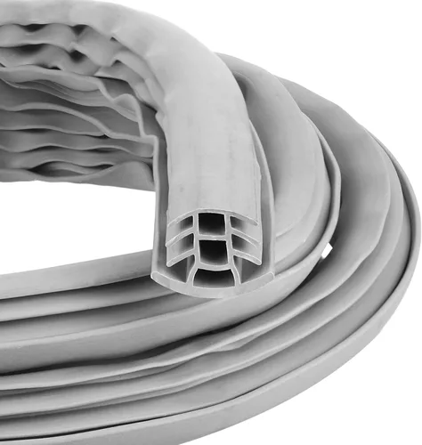 Kingdder Llenador de juntas de expansión de hormigón, relleno de grietas de entrada, tira de goma EPDM flexible para reparación de grietas de