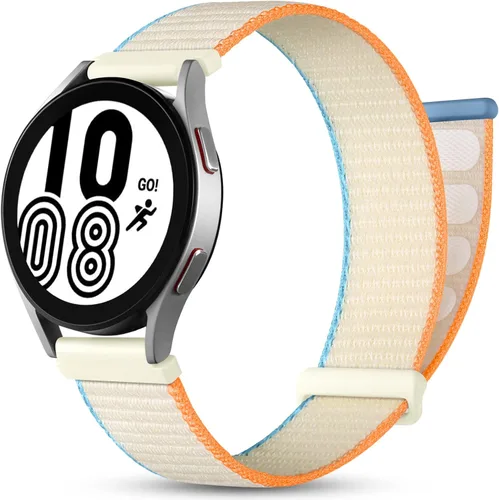 Miniatura 17 de DaQin Compatible con Samsung Galaxy Watch 7, 6, 5, 4, 1.575 pulgadas, 1.732 pulgadas, correa deportiva ajustable de nailon suave de 0.787 pulgadas
