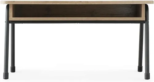 Miniatura 9 de Iris Ohyama HIROBIRO Series - Escritorio con almacenamiento, espaciosa habitación, elegante, madera de hierro, marrón ceniza, ancho 31.5 x 15.0