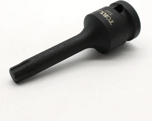 Miniatura 3 de TMAX IP50 3 pulgadas de largo negro impacto Torx Plus 6 punto Socket Bit 1/2 pulgada Square Drive Auto reparación herramienta