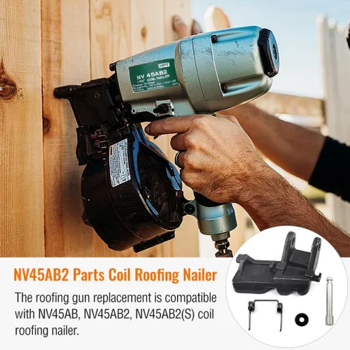 Miniatura 3 de 2 piezas de clavador 883-901 alimentador y 877-761 resortes, NV45AB2 piezas de bobina, repuesto de pistola de techo compatible con NV45AB NV45AB2