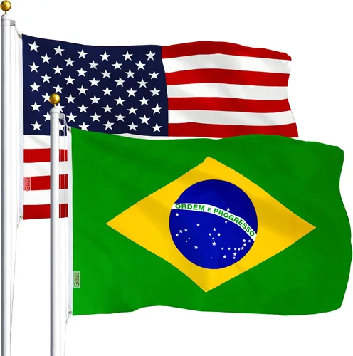 Miniatura 12 de G128 Paquete Combo: Bandera Americana de EE. UU. 3 x 5 pies 75D con estrellas impresas y Bandera de México (mexicana) 3 x 5 pies 75D impresa Estados