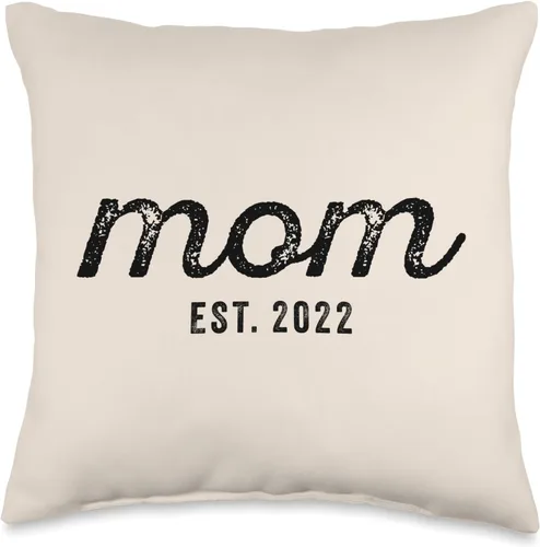 Mom Est 2022 Custom Mom Personalized Mother’s Day Customized Throw Pillow