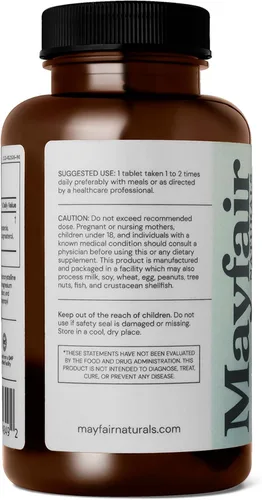 Miniatura 5 de Complejo beta sitosterol, 500 mg, de origen vegetal, 90 tabletas, suplemento de apoyo integral