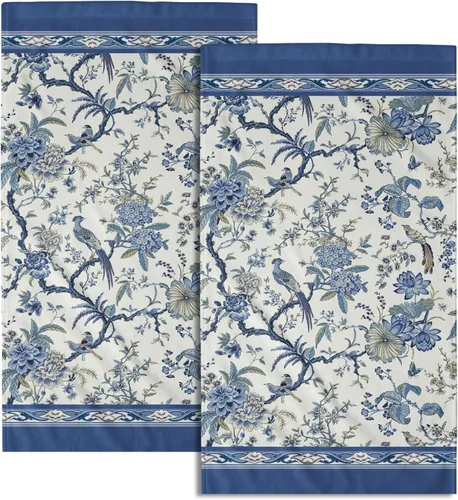 Miniatura 26 de Giwawa Juego de 2 toallas de mano vintage con diseño de oso y ciervo, diseño de alce y árbol, toalla de cara súper suave para baño, cocina, hombre